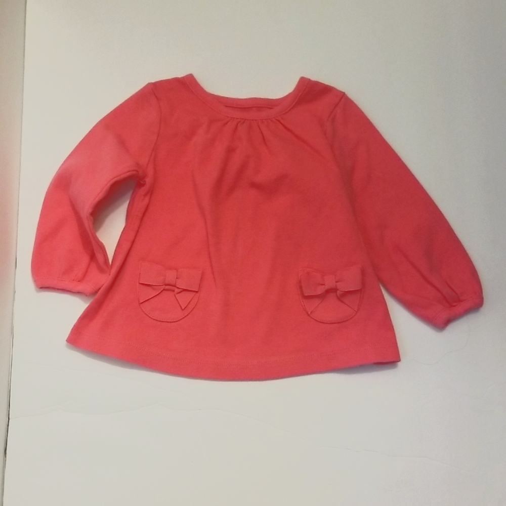 Gymboree shirt - hot pink - 6 - 12m